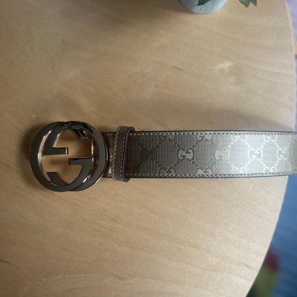 Authentic GUCCI Guccissima Gold Women's Belt - Picture 11 of 14